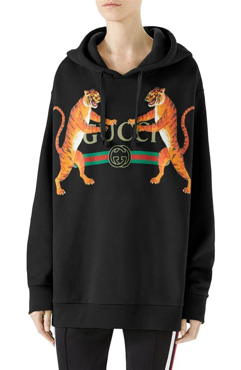 people wearing gucci sweatshirt|gucci tiger sweater women.